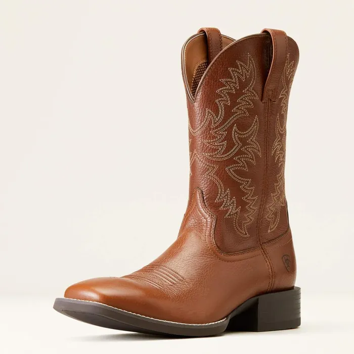 Sport Latigo Western Boot Toasted Tan Men Ariat Western Boots