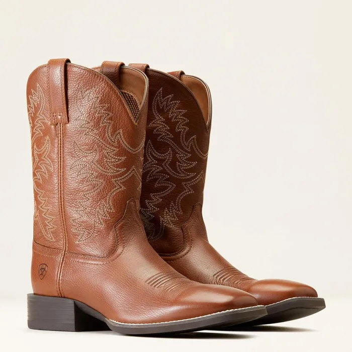Sport Latigo Western Boot Toasted Tan Men Ariat Western Boots Sport Latigo Western Boot Toasted Tan Men Ariat Western Boots