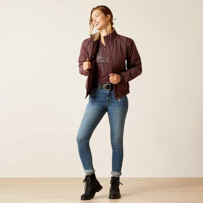 Stable Insulated Jacket Huckleberry Women Ariat Jackets and Vests Stable Insulated Jacket Huckleberry Women Ariat Jackets and Vests