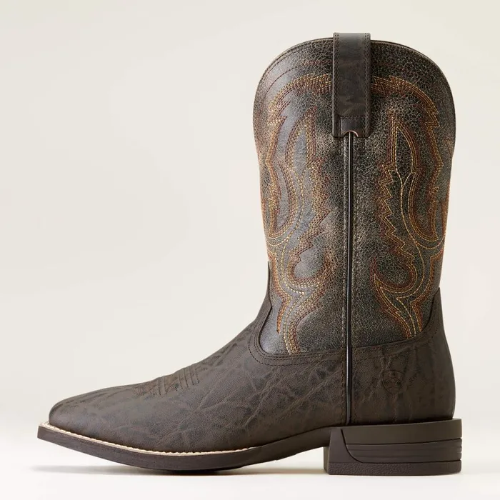 Steadfast Western Boot Chocolate Elephant Print Men Ariat Western Boots Steadfast Western Boot Chocolate Elephant Print Men Ariat Western Boots