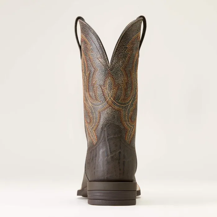 Steadfast Western Boot Chocolate Elephant Print Men Ariat Western Boots Steadfast Western Boot Chocolate Elephant Print Men Ariat Western Boots