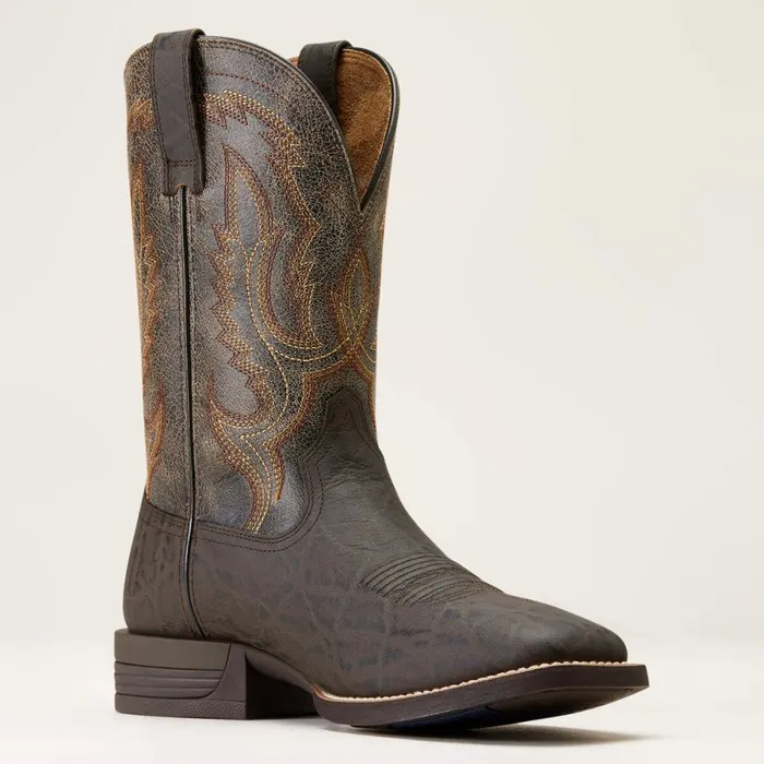 Steadfast Western Boot Chocolate Elephant Print Men Ariat Western Boots Steadfast Western Boot Chocolate Elephant Print Men Ariat Western Boots