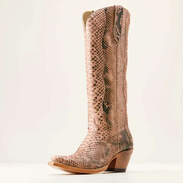 Sterling Emery StretchFit Western Boot Rosewater Python Women Ariat Western Boots