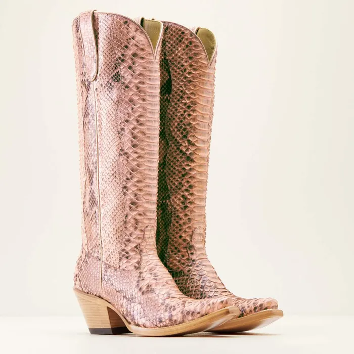Sterling Emery StretchFit Western Boot Rosewater Python Women Ariat Western Boots Sterling Emery StretchFit Western Boot Rosewater Python Women Ariat Western Boots