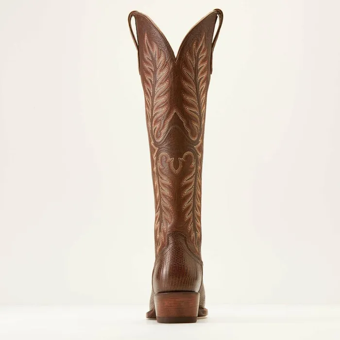 Sterling Margot StretchFit Western Boot Gilded Ring Lizardvelvet Chocolate Women Ariat Western Boots Sterling Margot StretchFit Western Boot Gilded Ring Lizardvelvet Chocolate Women Ariat Western Boots