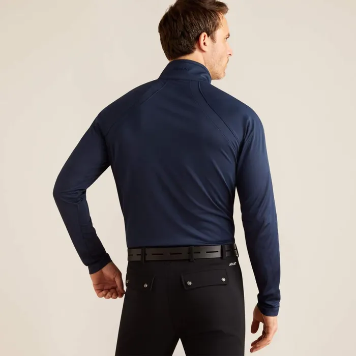 Sunstopper 30 14 Zip Baselayer Navy Eclipse Men Ariat TShirts and Polos Sunstopper 30 14 Zip Baselayer Navy Eclipse Men Ariat TShirts and Polos