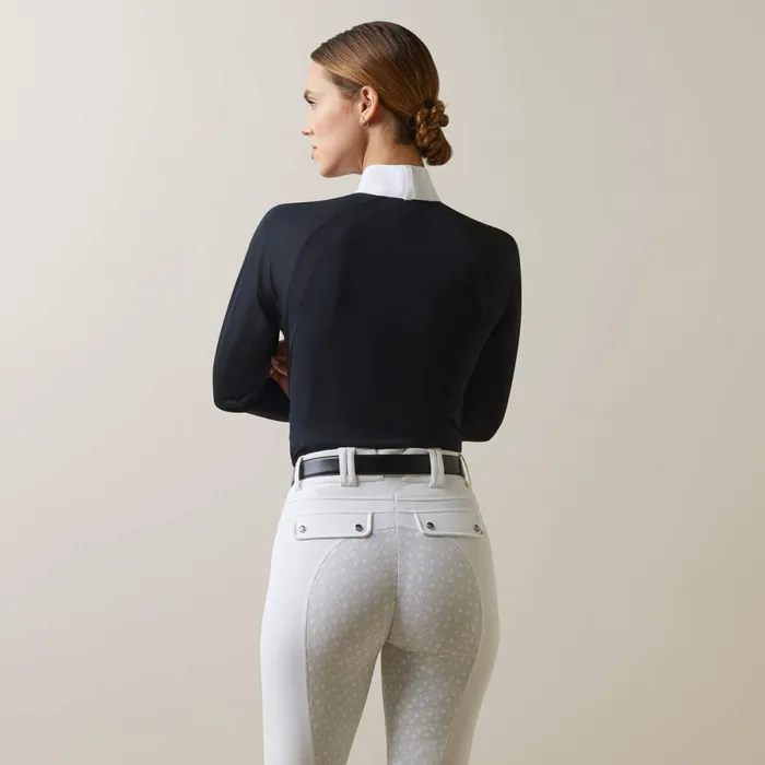 Sunstopper Pro 20 Show Shirt Show Navyashton Women Ariat English Riding Sunstopper Pro 20 Show Shirt Show Navyashton Women Ariat English Riding