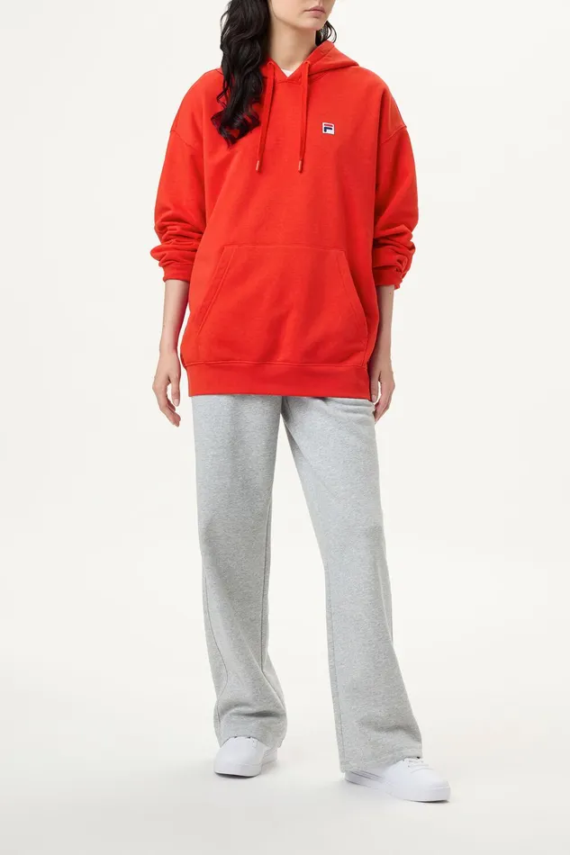 Sweatshirts and Hoodies Women Fila Classic Relaxed Hoodie 600 Fila Red Sweatshirts and Hoodies Women Fila Classic Relaxed Hoodie 600 Fila Red