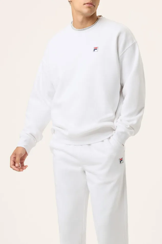 Sweatshirts and Hoodies Women Fila Classic Relaxed Sweatshirt 100 White Sweatshirts and Hoodies Women Fila Classic Relaxed Sweatshirt 100 White