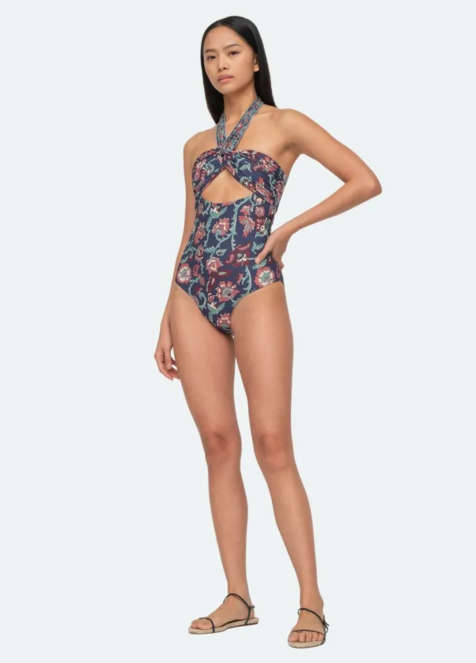 Swimwear Women Sea New York Luna One Piece Rose