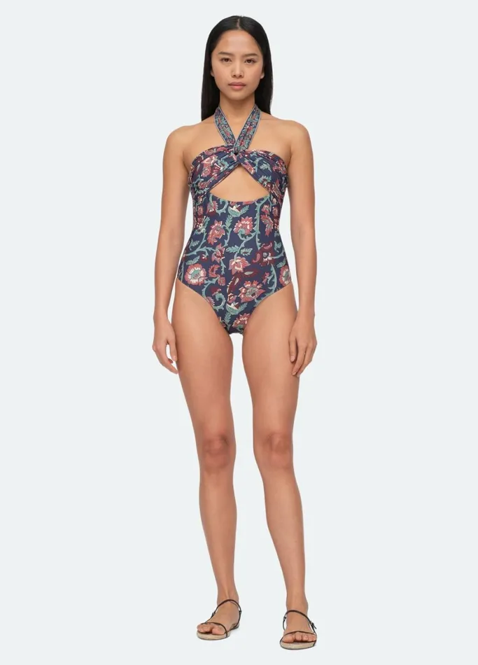 Swimwear Women Sea New York Luna One Piece Rose