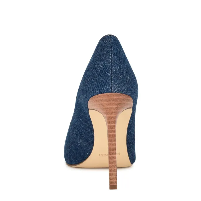 Tatiana Pointy Toe Pumps Blue Women Nine West Pumps Tatiana Pointy Toe Pumps Blue Women Nine West Pumps