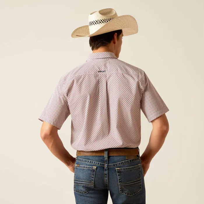 Teagan Fitted Shirt Syrah Men Ariat Button Down Shirts Teagan Fitted Shirt Syrah Men Ariat Button Down Shirts