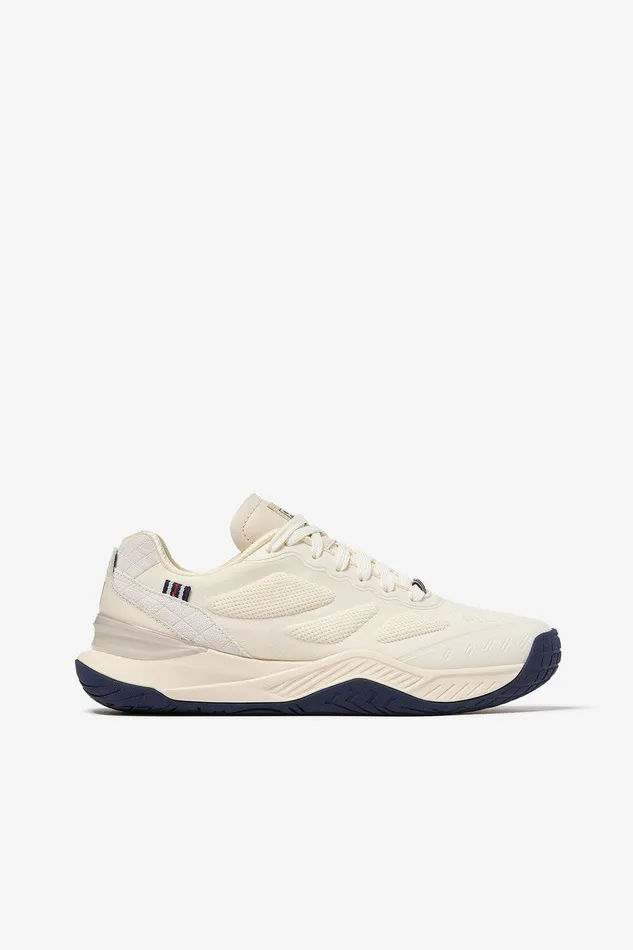 Tennis Women Fila Axilus Lux 147 Gardeniawhitecap Grayfila Navy