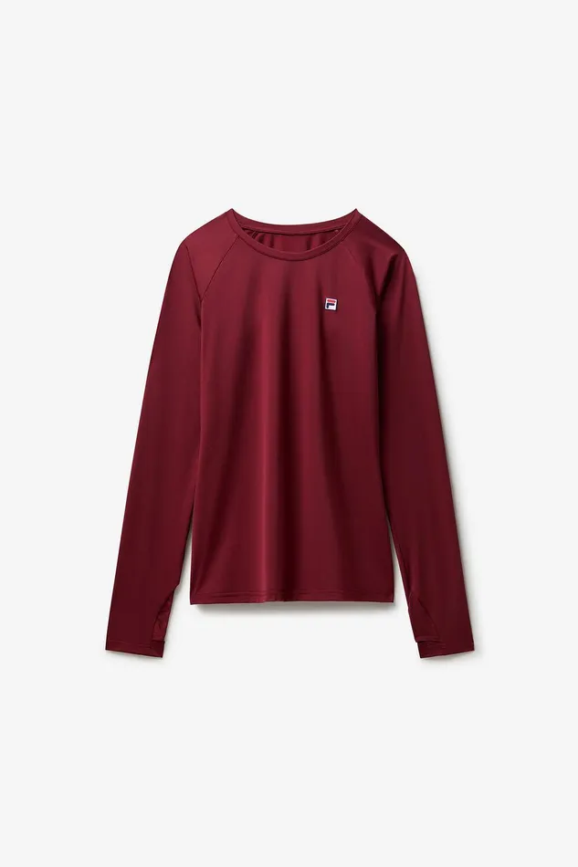 Tennis Women Fila Tennis Essentials Long Sleeve UV Blocker