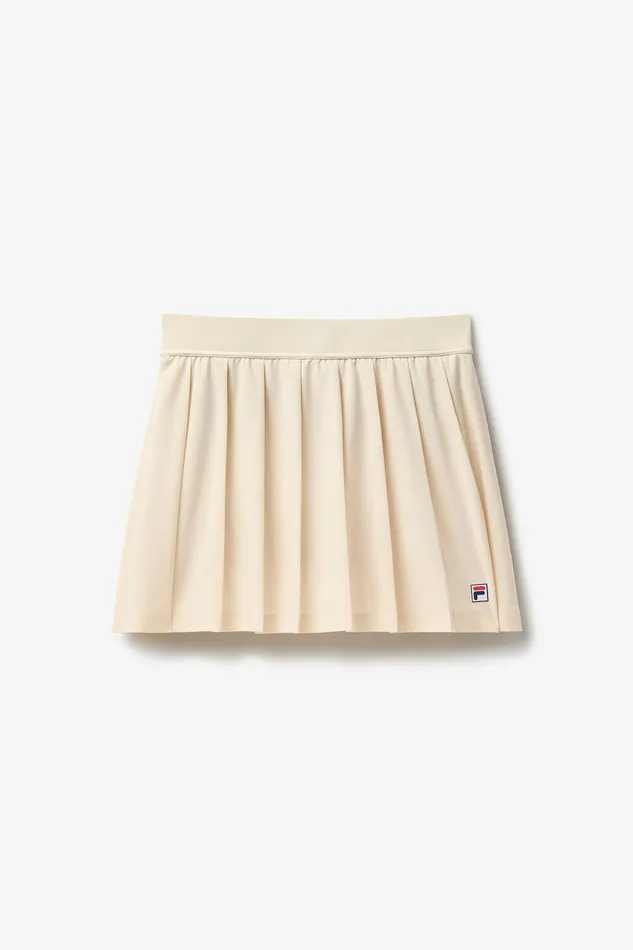 Tennis Women Fila Tennis Essentials Woven Pleated Skort 926 Angora