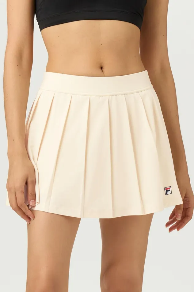 Tennis Women Fila Tennis Essentials Woven Pleated Skort 926 Angora Tennis Women Fila Tennis Essentials Woven Pleated Skort 926 Angora