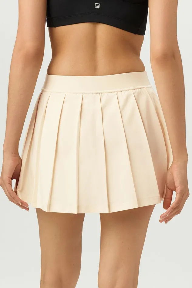 Tennis Women Fila Tennis Essentials Woven Pleated Skort 926 Angora Tennis Women Fila Tennis Essentials Woven Pleated Skort 926 Angora