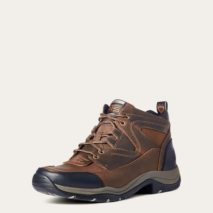 Terrain Distressed Brown Men Ariat Western Boots