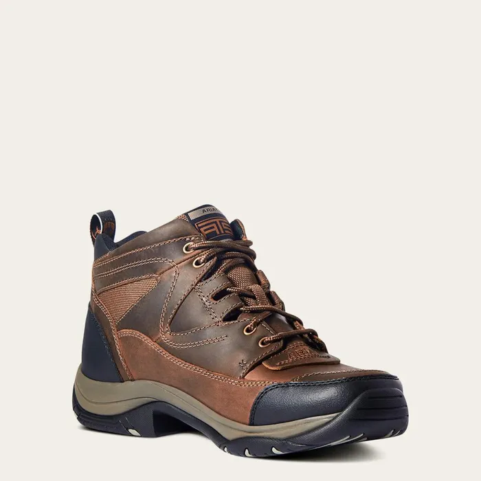 Terrain Distressed Brown Men Ariat Western Boots Terrain Distressed Brown Men Ariat Western Boots