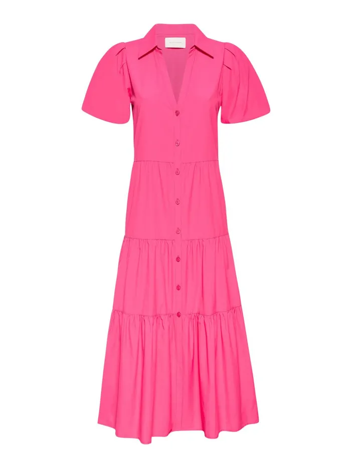 The Havana Dress Hot Pink Women Brochu Walker Dresses