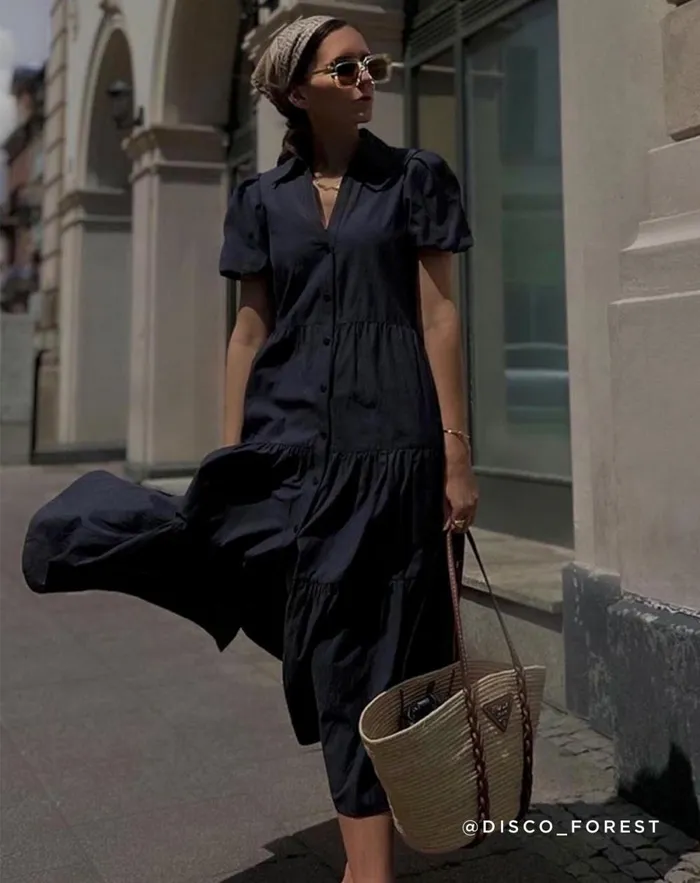 The Havana Dress Navy Women Brochu Walker Dresses
