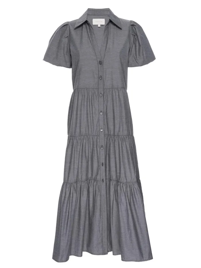 The Havana Dress Washed Slate Women Brochu Walker Dresses
