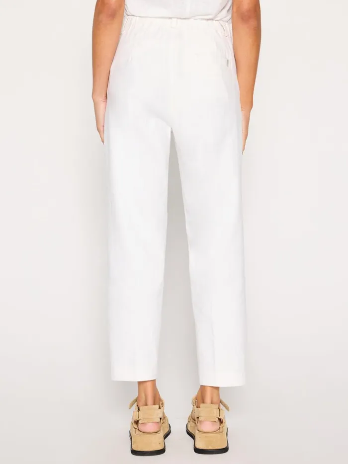 The Talia Pant Salt White Women Brochu Walker Bottoms