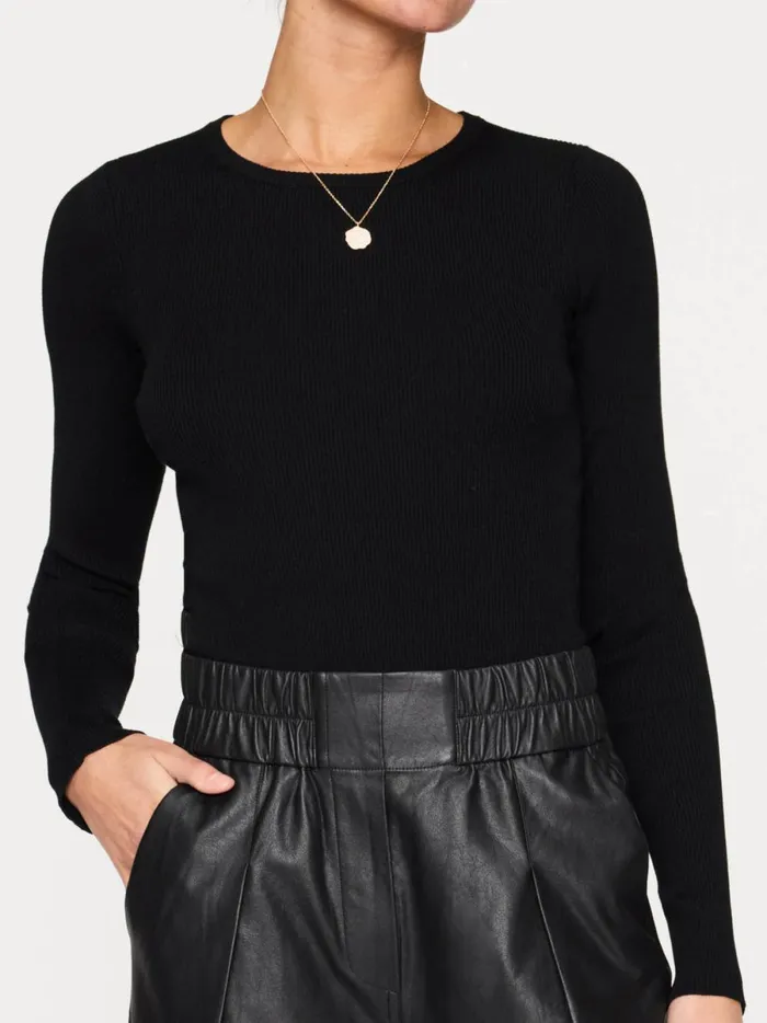 The Tamsin Bodysuit Black Onyx Women Brochu Walker Tops