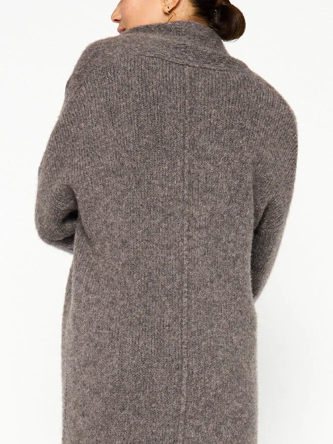 The Thela Duster Melange Musk Women Brochu Walker Cardigans