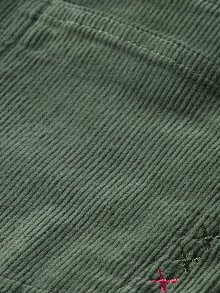THE WAVE WIDE LEG JEANS 8211 CORDUROY Pine Green Kids Scotch and Soda Jeans