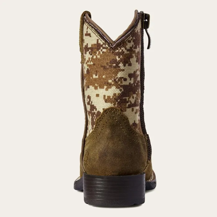Toddler Lil039 Stompers Dallas Boot Brown Kids Ariat Toddler Footwear