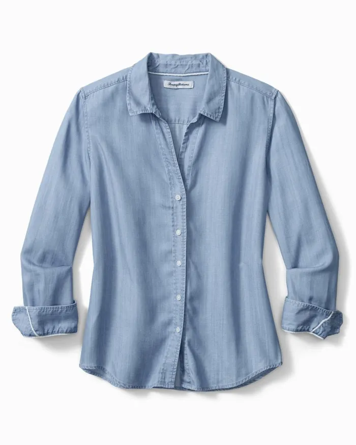 Tommy Bahama Agua Amara Orchid Dreams LongSleeve Peasant Top Sleepy Violet Women Tops and Shirts Tommy Bahama Agua Amara Orchid Dreams LongSleeve Peasant Top Sleepy Violet Women Tops and Shirts