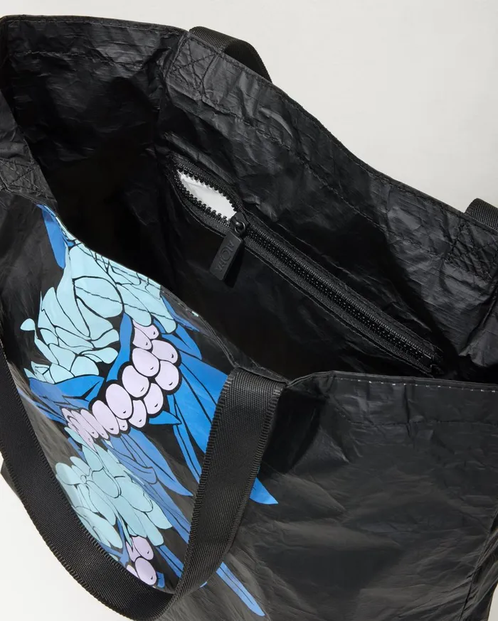 Tommy Bahama Aloha Collection Mokihana Reversible Tote Huckleberryblack WomenBeach and Home Luggage and Travel Tommy Bahama Aloha Collection Mokihana Reversible Tote Huckleberryblack WomenBeach and Home Luggage and Travel