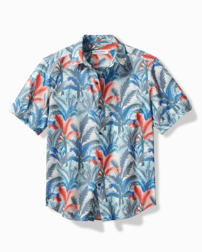 Tommy Bahama Bahama Coast Villa Palms IslandZone ShortSleeve Shirt Marble Cream Men Shirts Tommy Bahama Bahama Coast Villa Palms IslandZone ShortSleeve Shirt Marble Cream Men Shirts