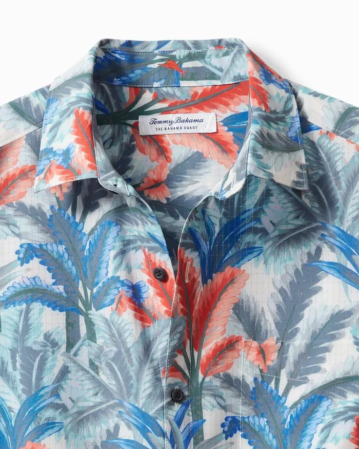 Tommy Bahama Bahama Coast Villa Palms IslandZone ShortSleeve Shirt Marble Cream Men Shirts Tommy Bahama Bahama Coast Villa Palms IslandZone ShortSleeve Shirt Marble Cream Men Shirts