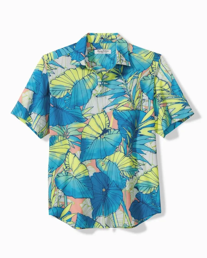 Tommy Bahama Big and Tall Bahama Coast Nuevo Fronds IslandZone ShortSleeve Shirt Julius Big and Tall Shirts Tommy Bahama Big and Tall Bahama Coast Nuevo Fronds IslandZone ShortSleeve Shirt Julius Big and Tall Shirts