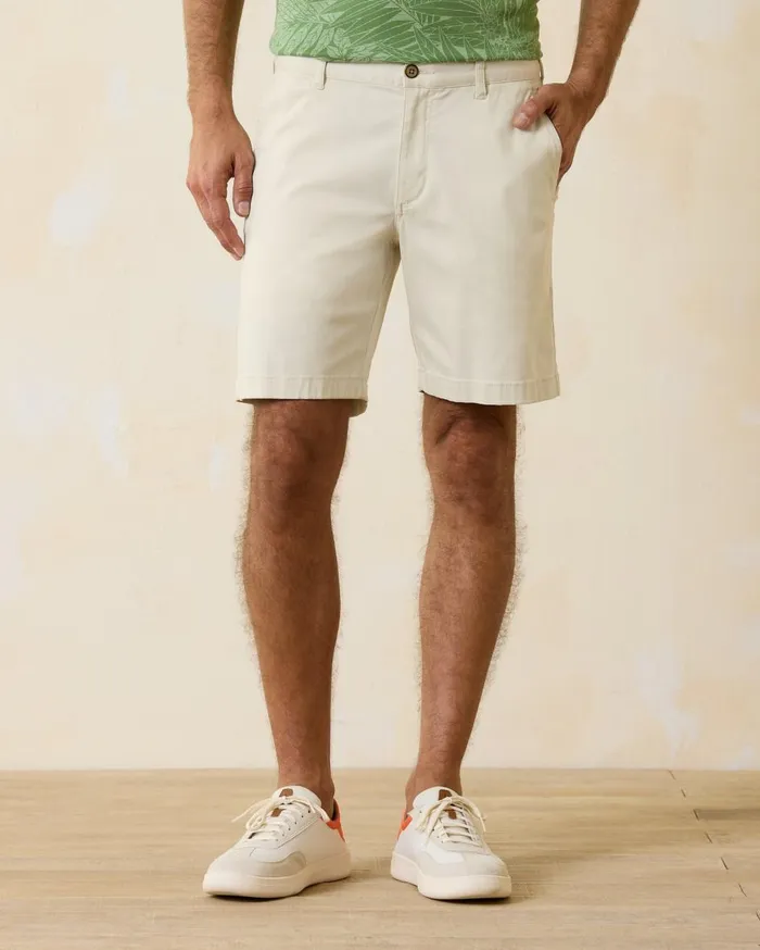 Tommy Bahama Boracay 10Inch Chino Shorts Bleached Sand Men Shorts