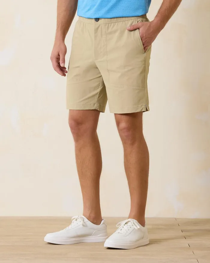 Tommy Bahama Chip Shot Fleur Geo IslandZone 9Inch Shorts Neptune Men Shorts