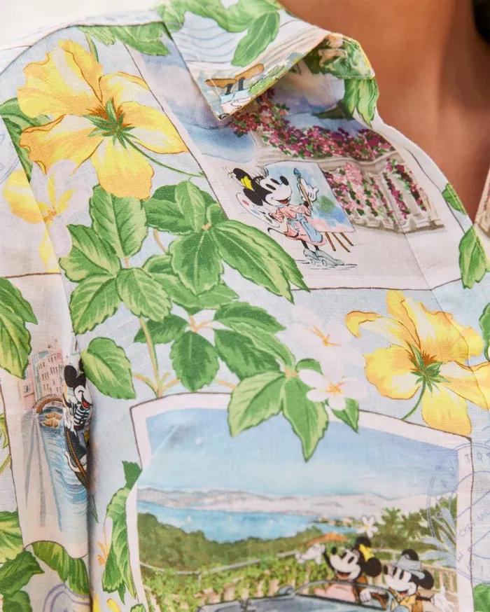 Tommy Bahama Disney Coastalina Postcard To Paradise Linen Dress Continental Women Dresses Tommy Bahama Disney Coastalina Postcard To Paradise Linen Dress Continental Women Dresses