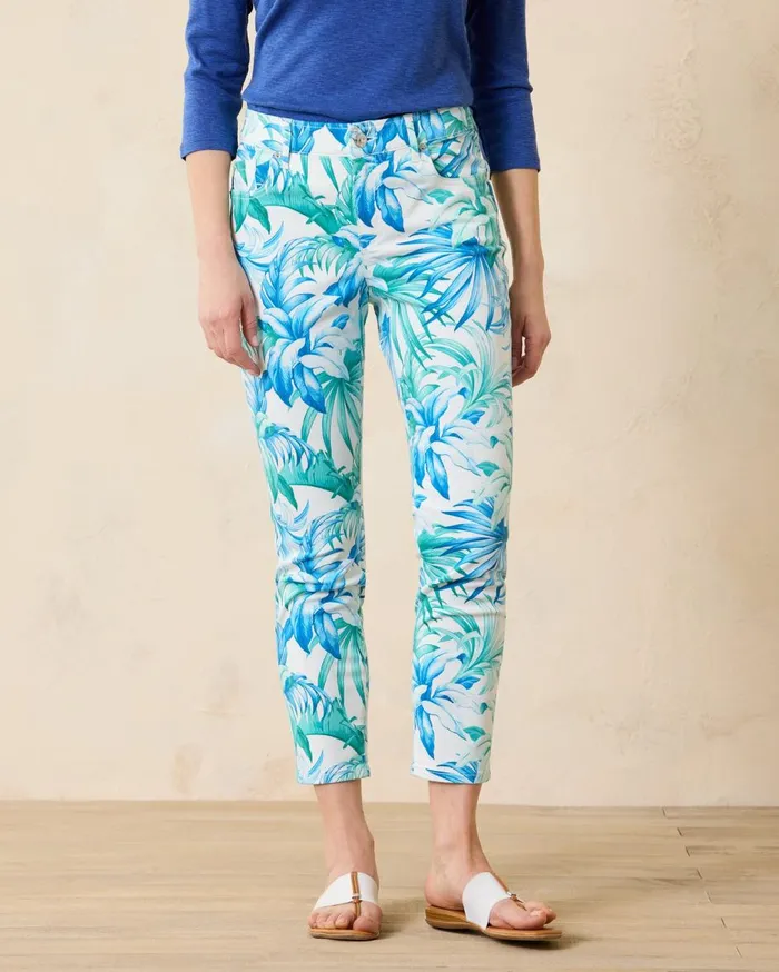 Tommy Bahama Ella Twill HighRise Ankle Jeans White Women Jeans Tommy Bahama Ella Twill HighRise Ankle Jeans White Women Jeans