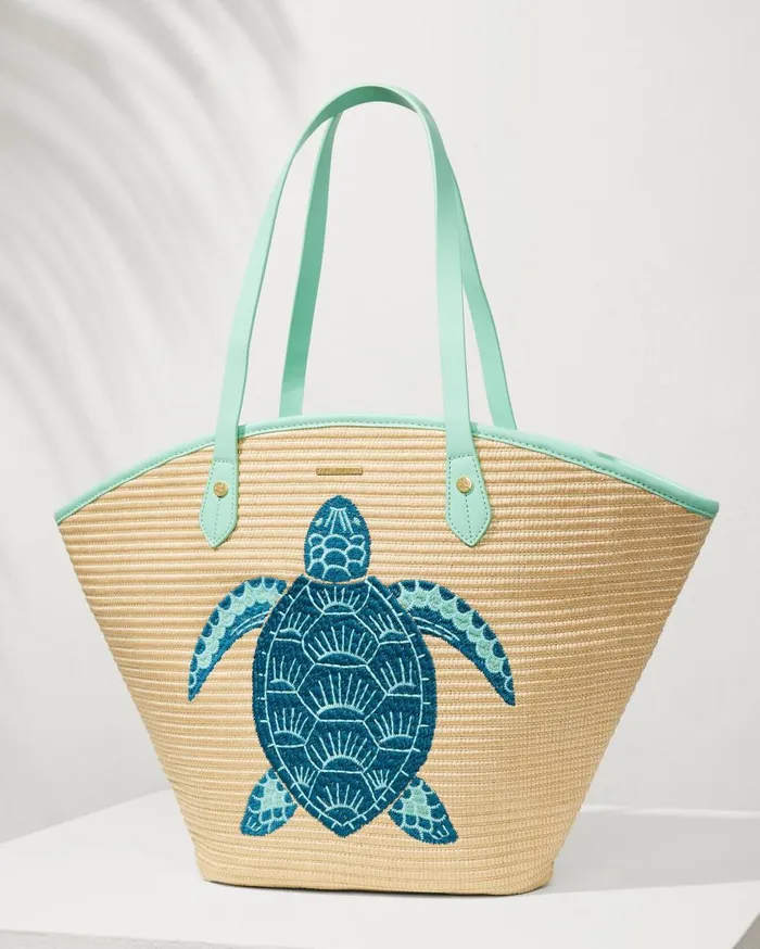 Tommy Bahama Flamingo Straw Beach Tote Pink WomenBeach and Home Handbags and Clutches
