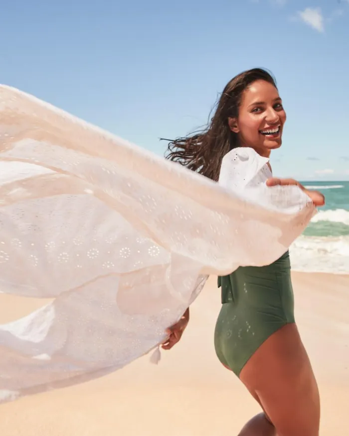Tommy Bahama Harbour Eyelet Coverup Shirt Dress White Women Dresses Tommy Bahama Harbour Eyelet Coverup Shirt Dress White Women Dresses
