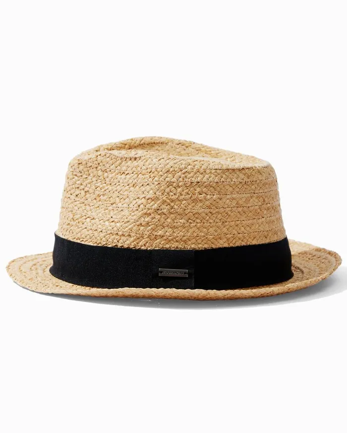 Tommy Bahama Horan Panama Hat Natural MenBig and Tall Hats and Caps