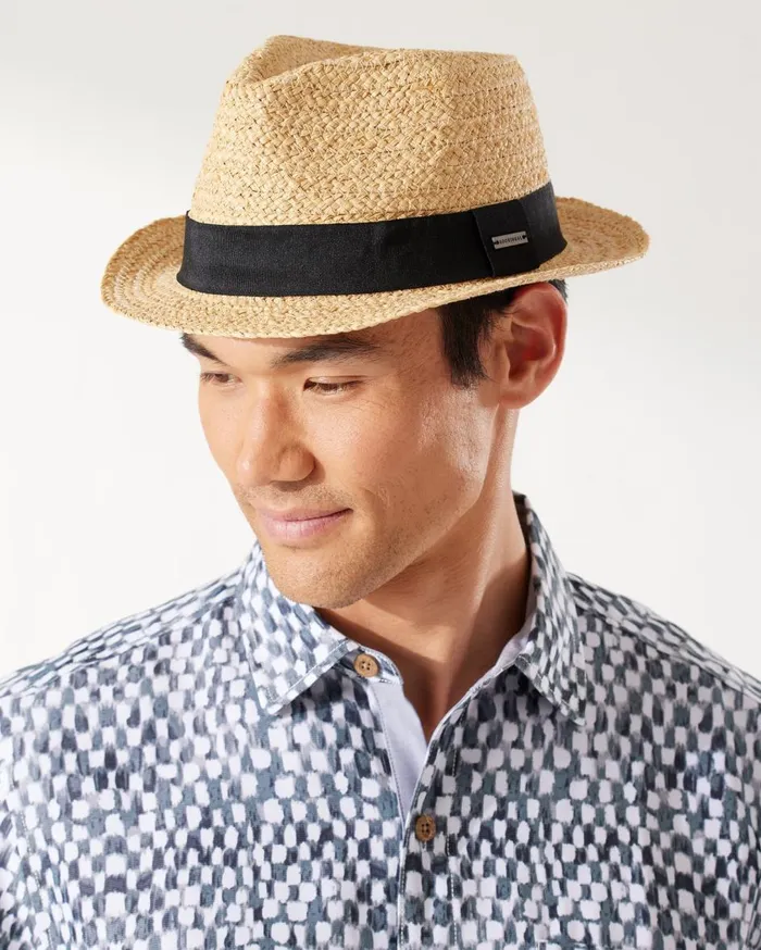 Tommy Bahama Horan Panama Hat Natural MenBig and Tall Hats and Caps Tommy Bahama Horan Panama Hat Natural MenBig and Tall Hats and Caps