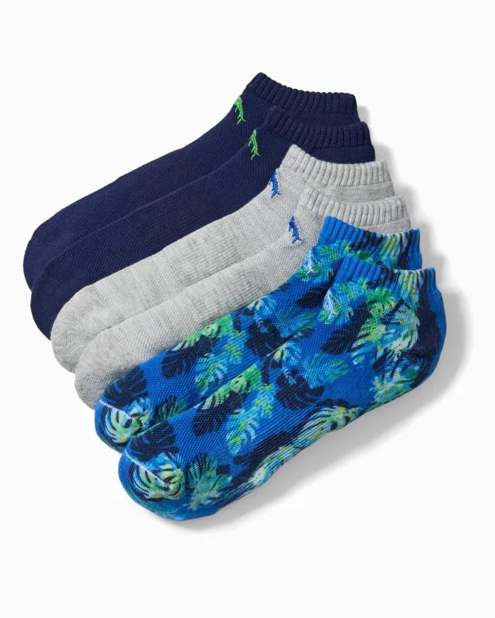 Tommy Bahama IslandZone Performance Athletic Socks 3 Pack Assorted MenBig and Tall Socks Tommy Bahama IslandZone Performance Athletic Socks 3 Pack Assorted MenBig and Tall Socks