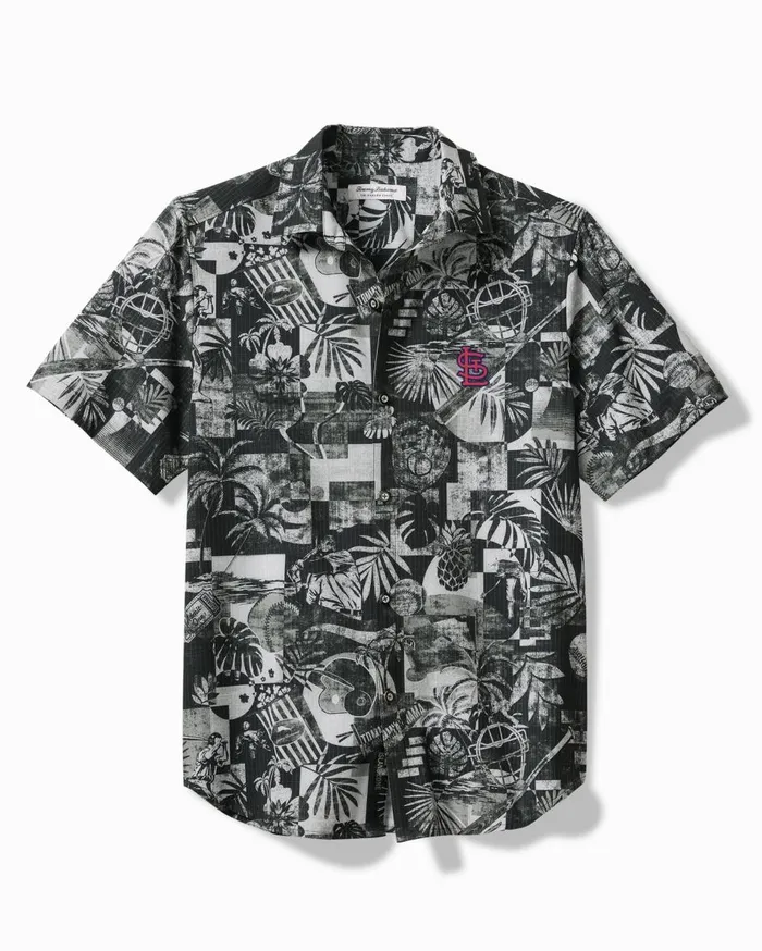 Tommy Bahama MLB Bahama Coast Baseball Medley IslandZone Shirt Stlouiscardinals Men Shirts