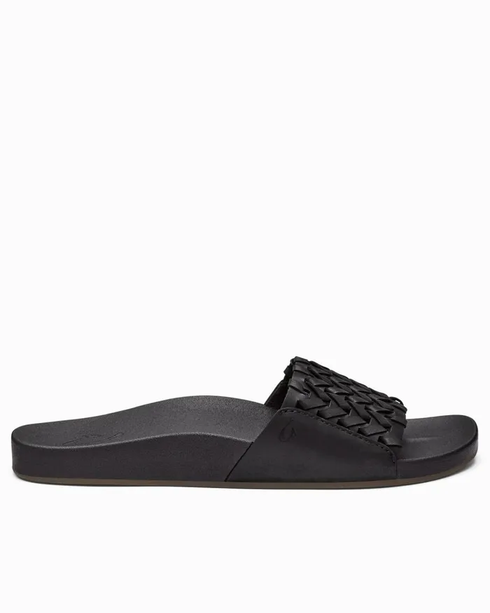 Tommy Bahama OluKai 039Ohana Sandals Black Women Shoes and Sandals