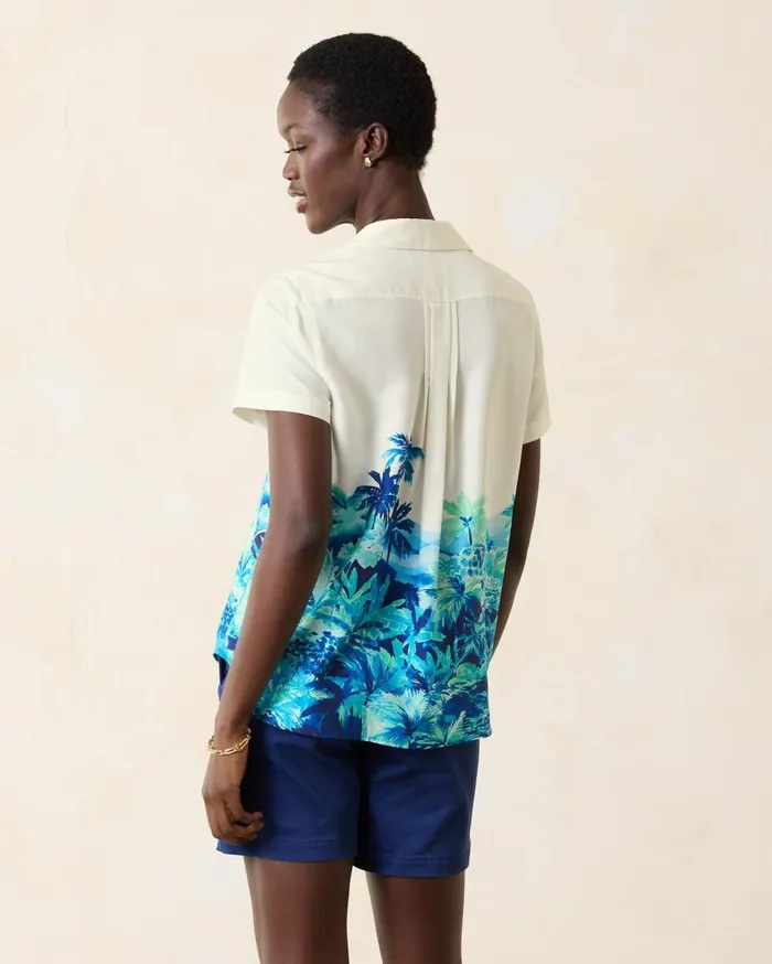 Tommy Bahama Patchwork Pineapple Lux TShirt White Women Tops and Shirts Tommy Bahama Patchwork Pineapple Lux TShirt White Women Tops and Shirts
