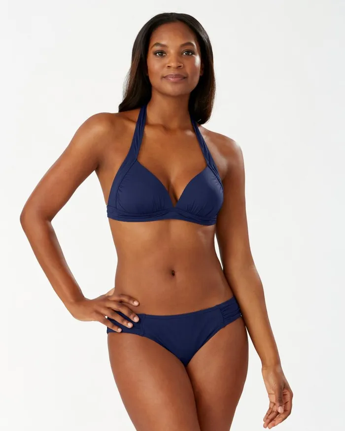 Tommy Bahama Pearl Bandeau Swim Dress Mare Navy Women Pearl Solids Tommy Bahama Pearl Bandeau Swim Dress Mare Navy Women Pearl Solids